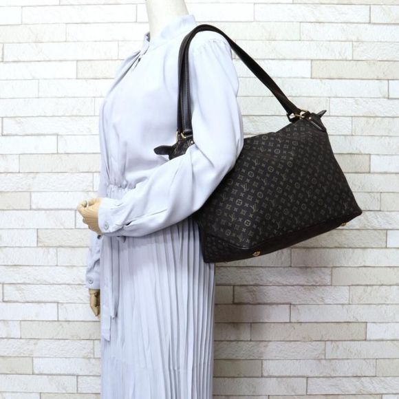 Louis Vuitton Ballad PM Monogram Ideal Leather Fuzan Brown Shoulder Bag - Picture 2 of 8